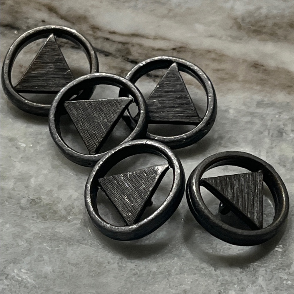 Set of 5 AA Buttons